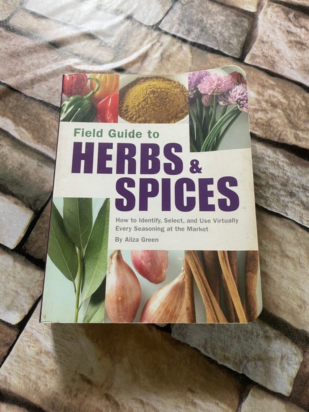 Field Guide to Herbs & Spices — Purple & White Cover